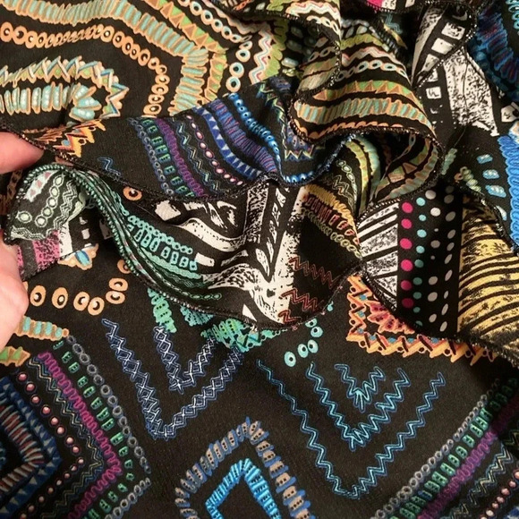 Spense colorful geometric pattern sleeveless top - Picture 5 of 8